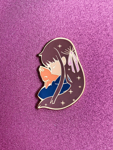 Tohru and Cat Pin (backordered)